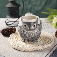 Load image into Gallery viewer, Owl 17oz Ceramic Coffee Tea Mug, Hand Painted